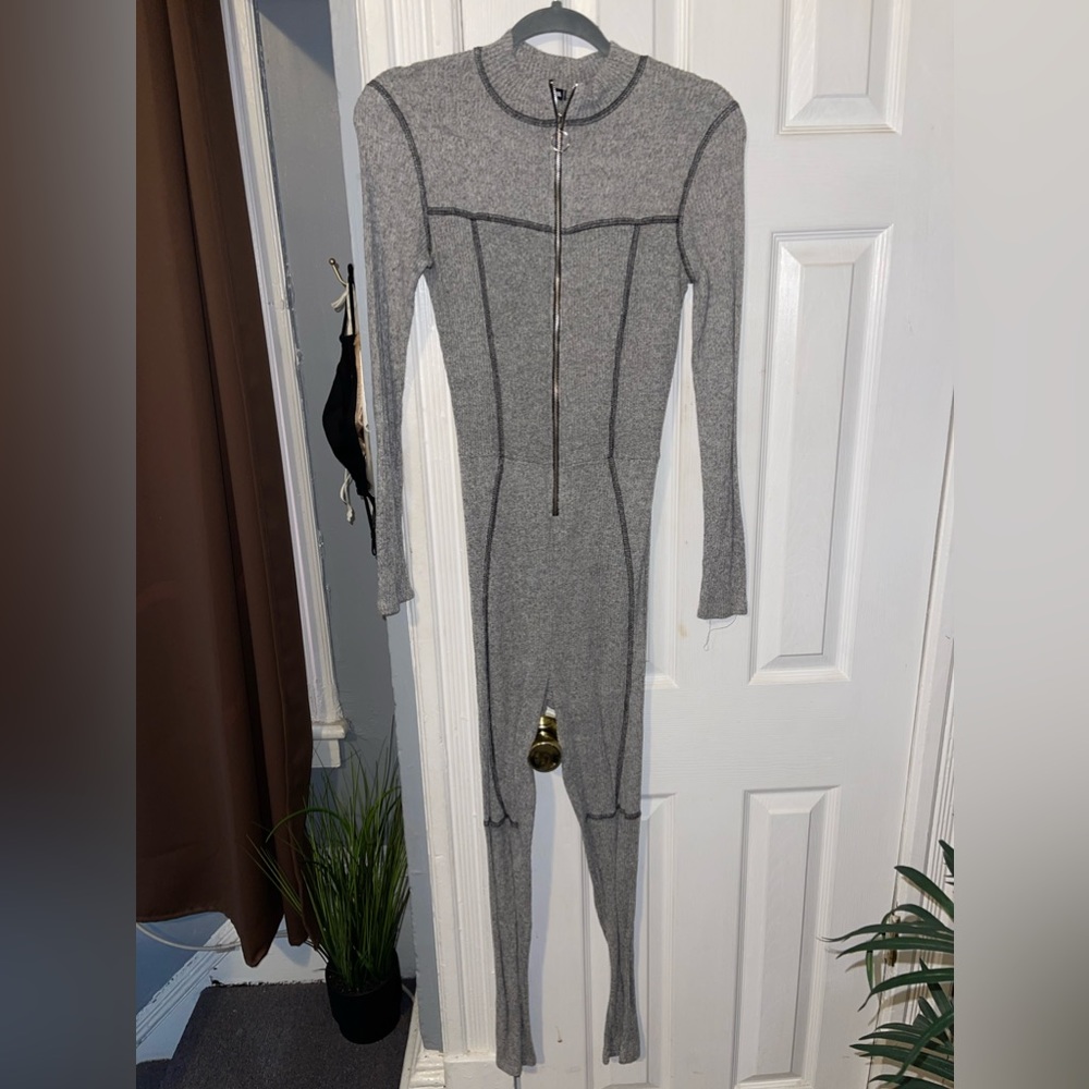 Grey Jumpsuit